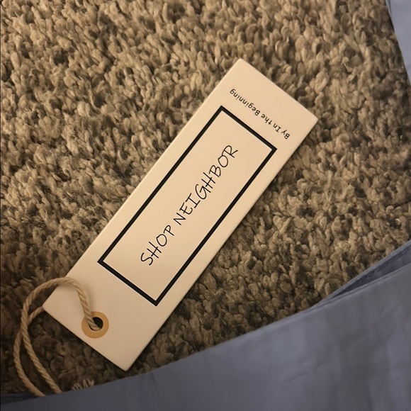 Blue Ruffled Top - Picture 6 of 6